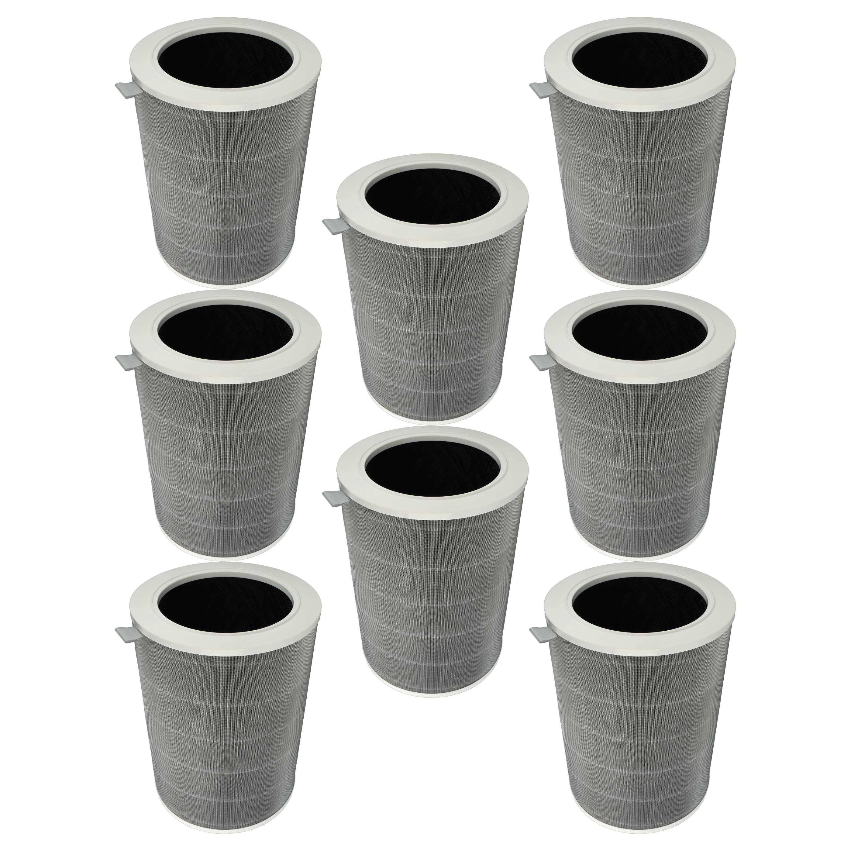 vhbw 8x H11 Filter Ersatz für Xiaomi M16R-FLP-GL | 34107, BHR5120GL für Luftreiniger - Ersatz-Filter