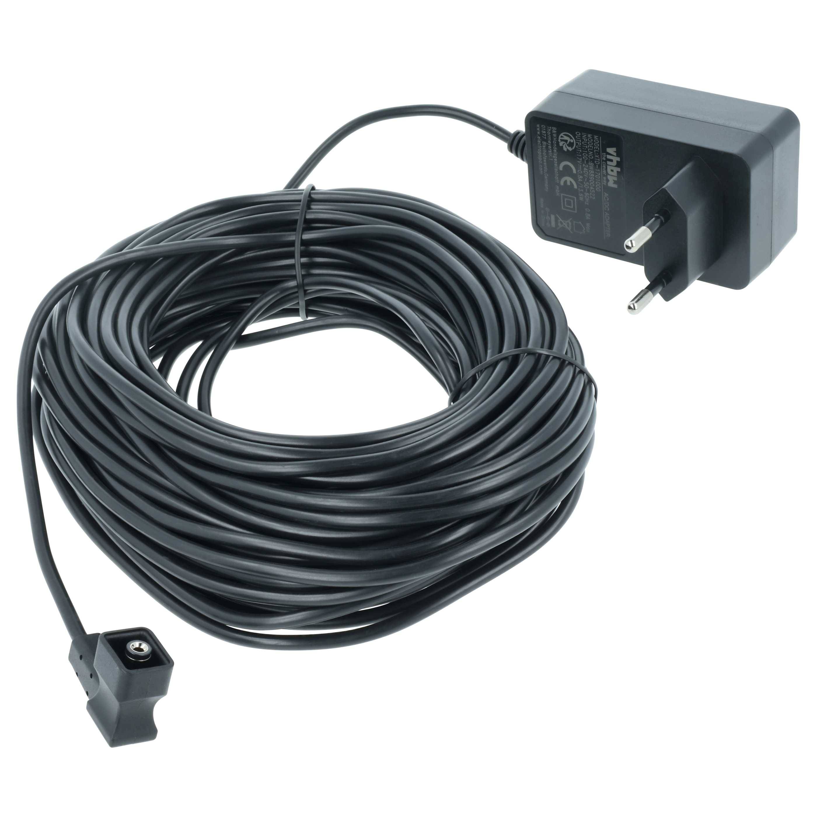 vhbw Netzteil kompatibel mit Robomow RX 20 pro, RX 12 U, RX 50 pro S, RX 50 u, RX 20 U Rasenroboter - 138 cm