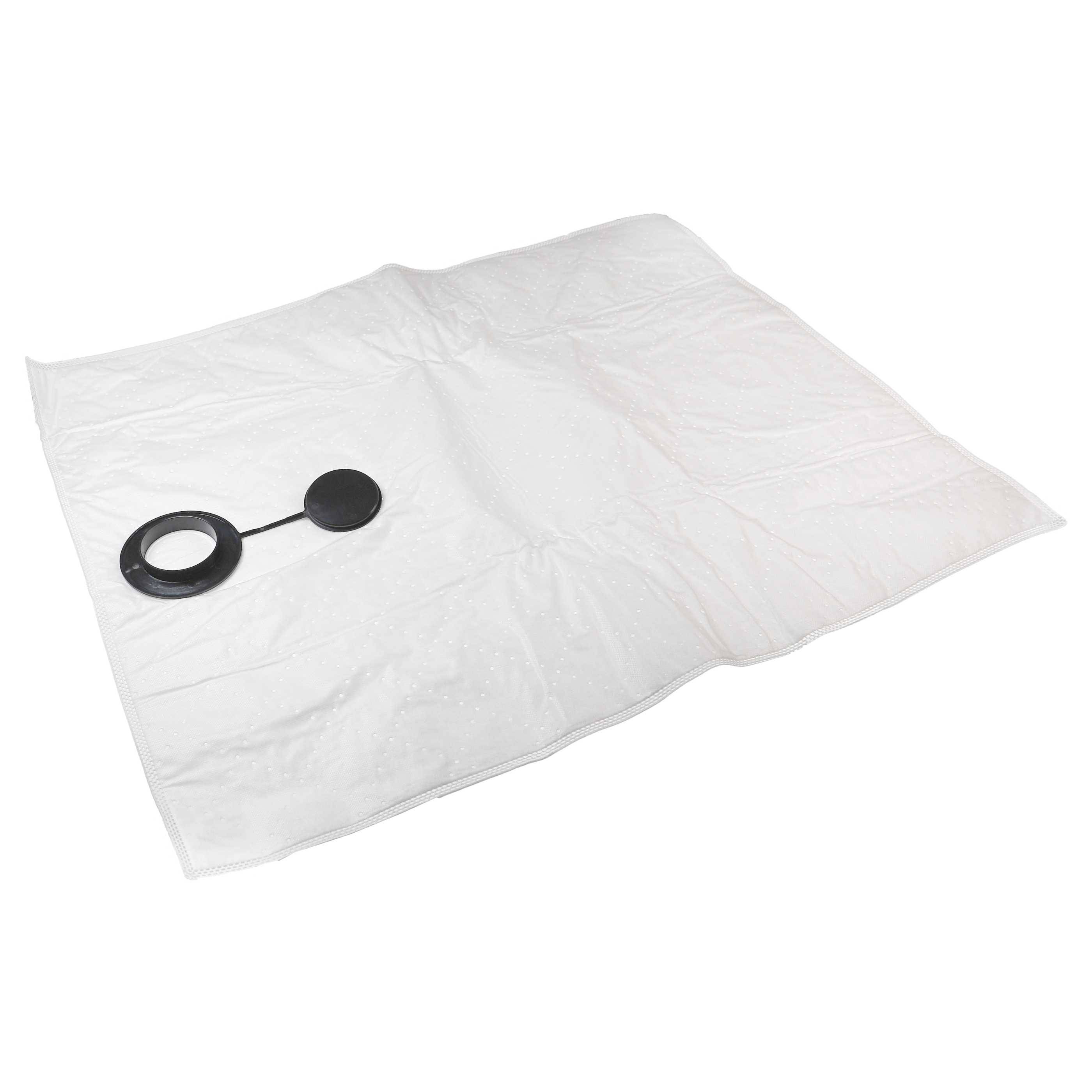 vhbw 20x Staubbeutel kompatibel mit Nilfisk Alto IVB 7 X, IVB 7, IVB 7-M B1, IVB 7 X-M B1 Z22 Staubsauger - 88,2cm x 62cm Weiß