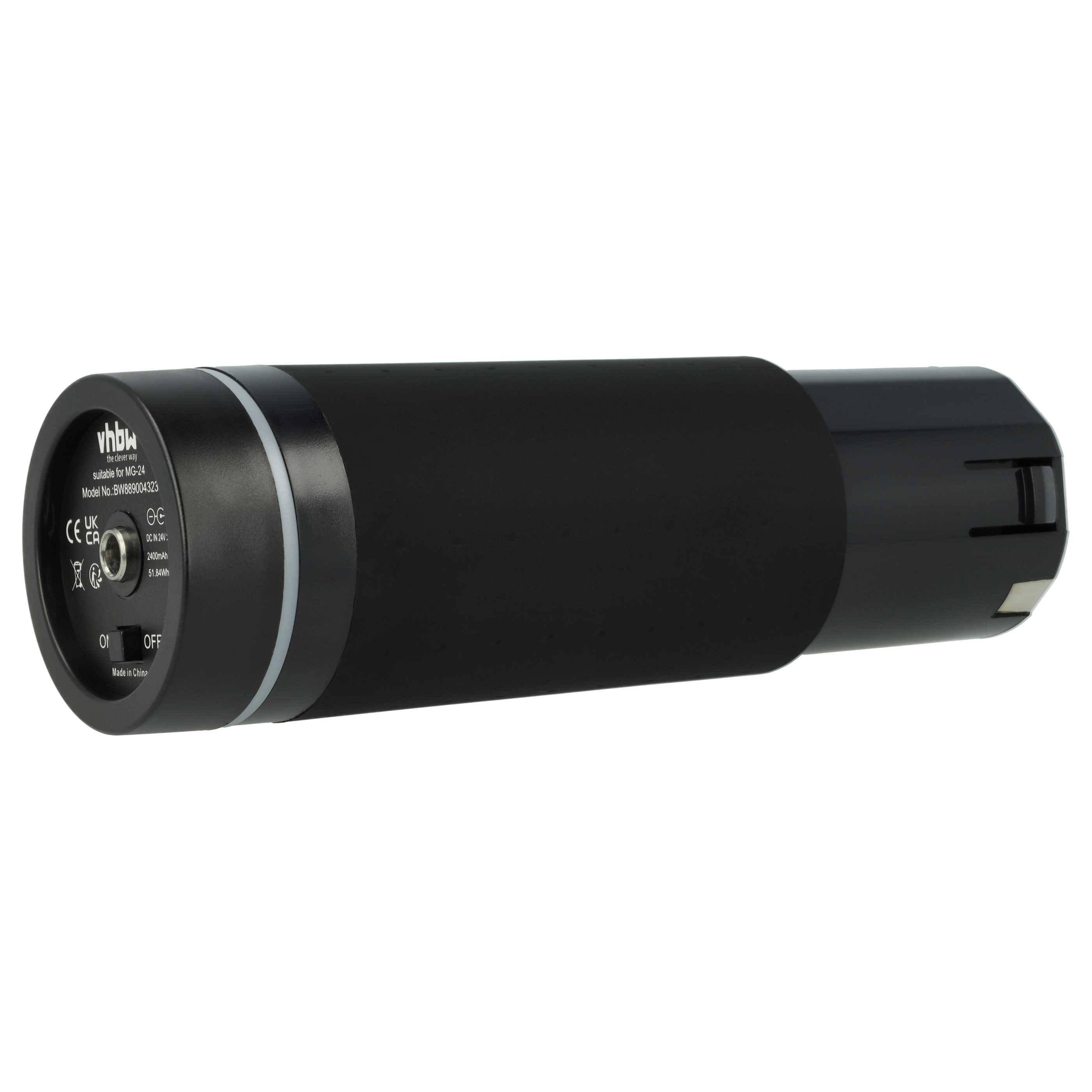 vhbw 2-tlg. Lade-Set Ersatz für Hyperice HU10561-16022B für Massagegerät, Massagepistole - Akku, Ladegerät