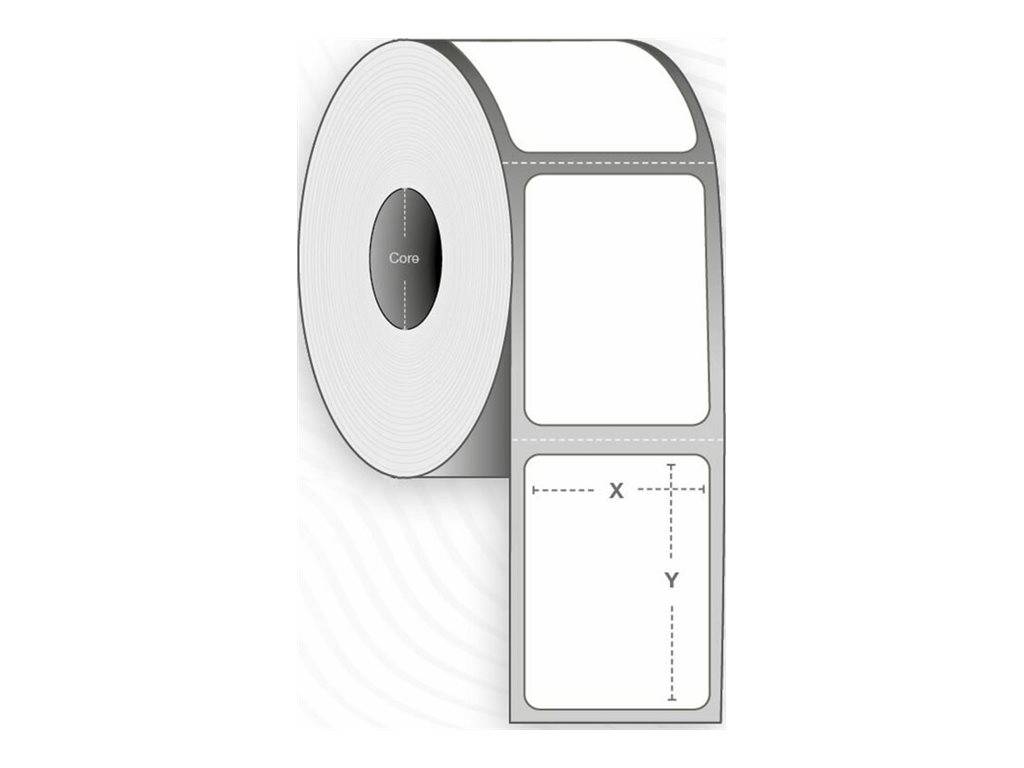 Capture Permanenter Klebstoff - beschichtet - perforiert - weiß - 76 x 76 mm