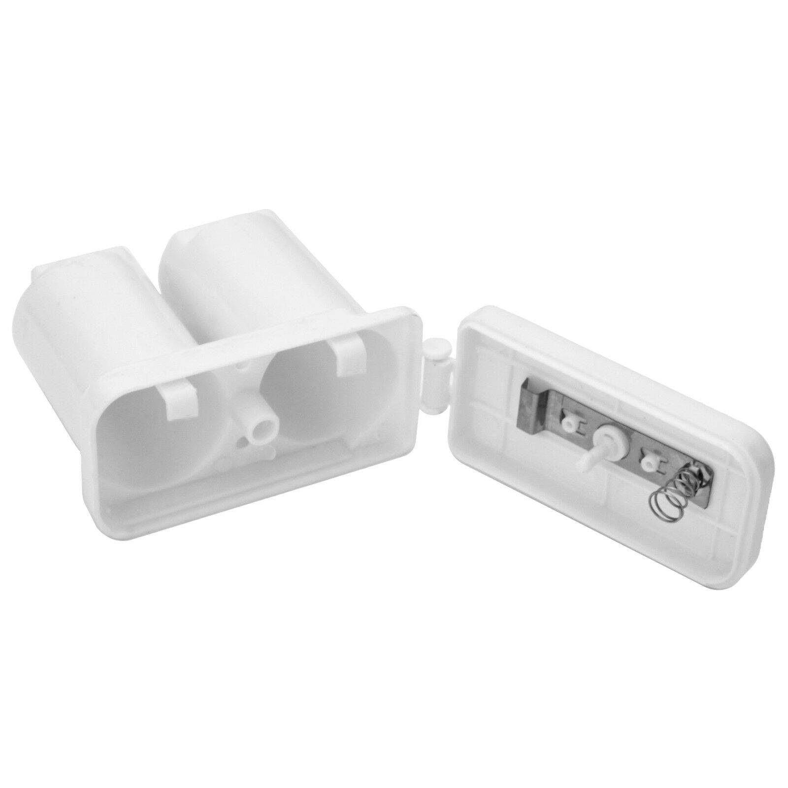 Batteriehalter 2x D Mono-Zelle geschlossen Batteriefach Batterie-Fach