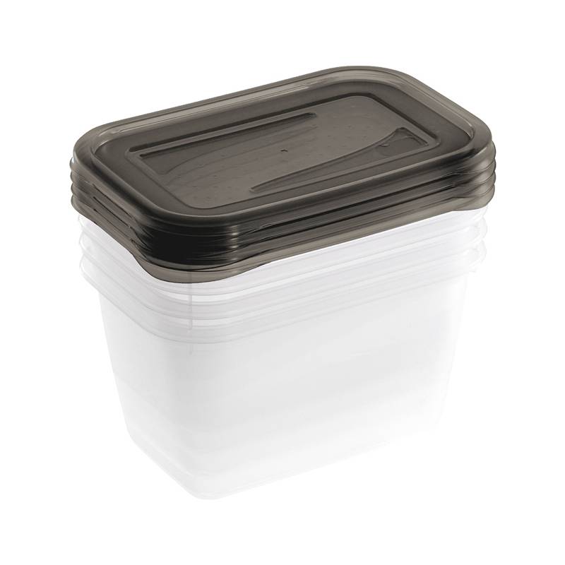 keeeper Frischhaltedose "fredo fresh", 4x 0,75 Liter, eckig