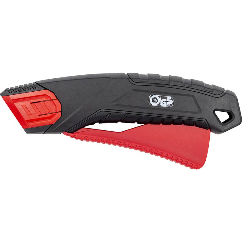 WEDO Safety-Cutter PLUS 839, Klinge: 19 mm, schwarz/rot