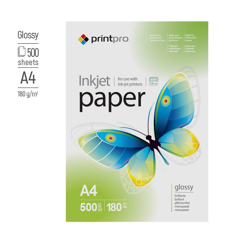 ColorWay Fotopapier PrintPro glänzend 180g/m² A4 500 Blatt
