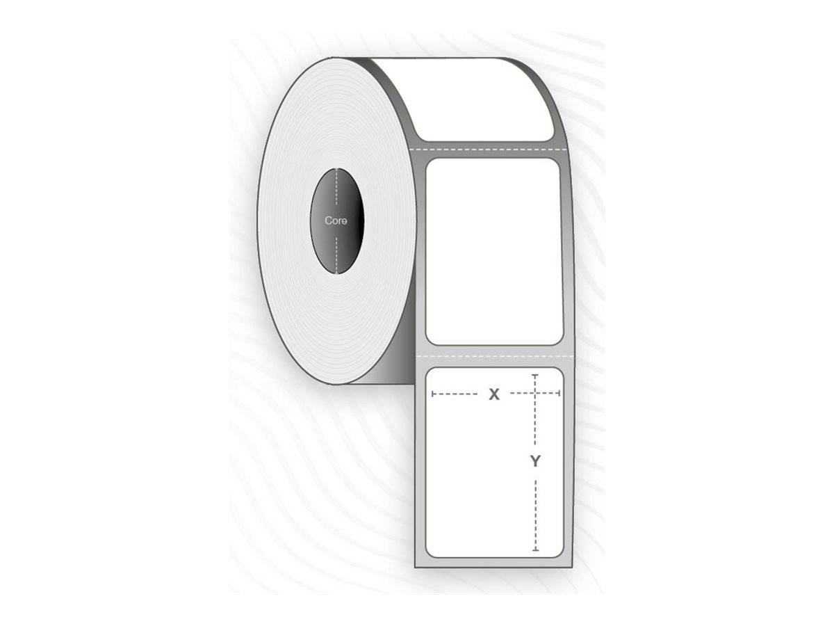 Capture Polyester - permanenter Klebstoff - weiß - 38 x 19 mm 67420 Etikett(en)