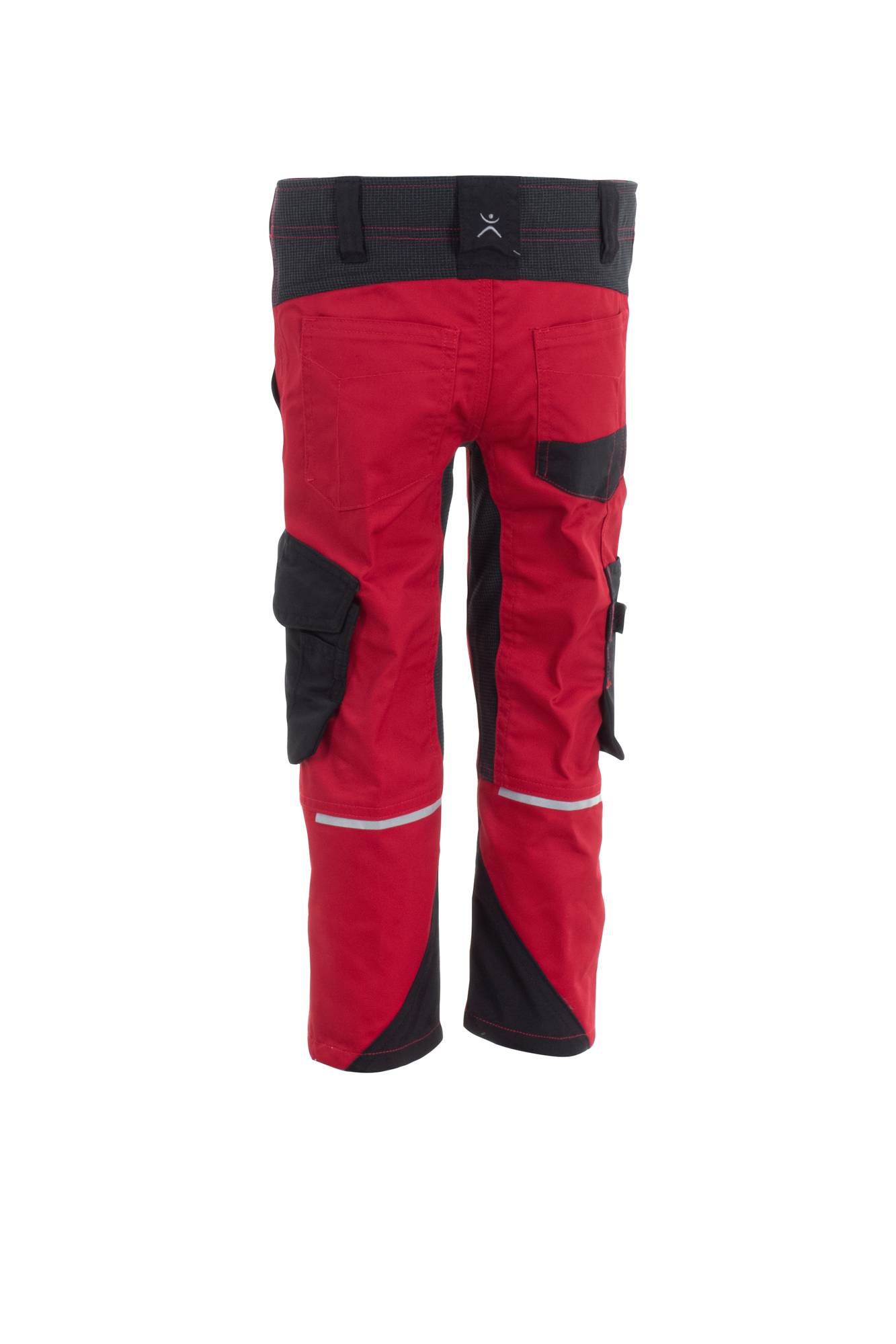 Planam Norit Kids Bundhose rot/schwarz 98/104 6547098