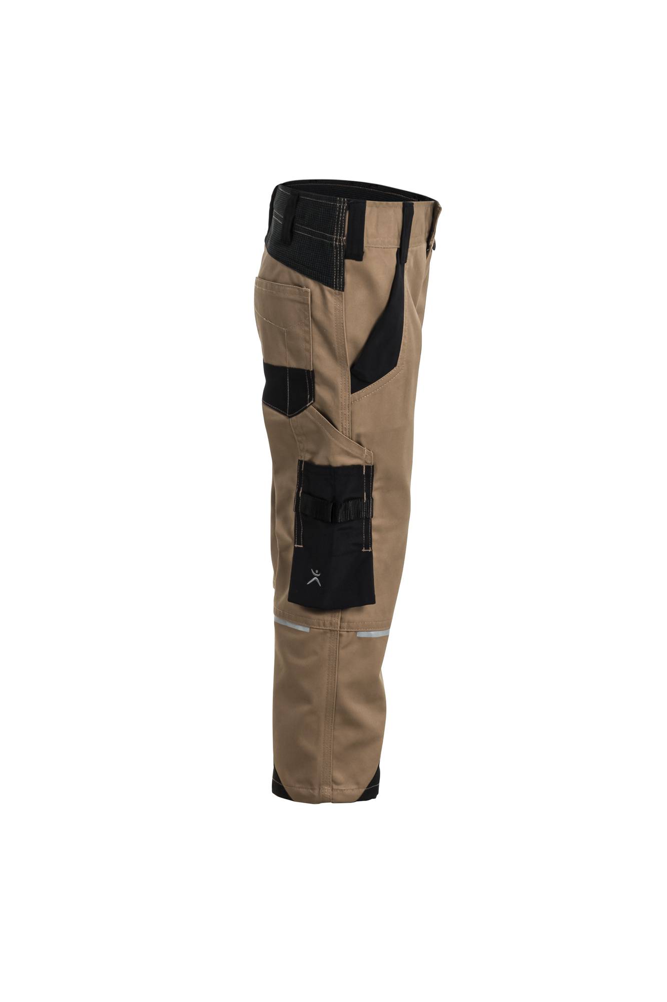 Planam Norit Kids Bundhose sand/schwarz 110/116 6543110