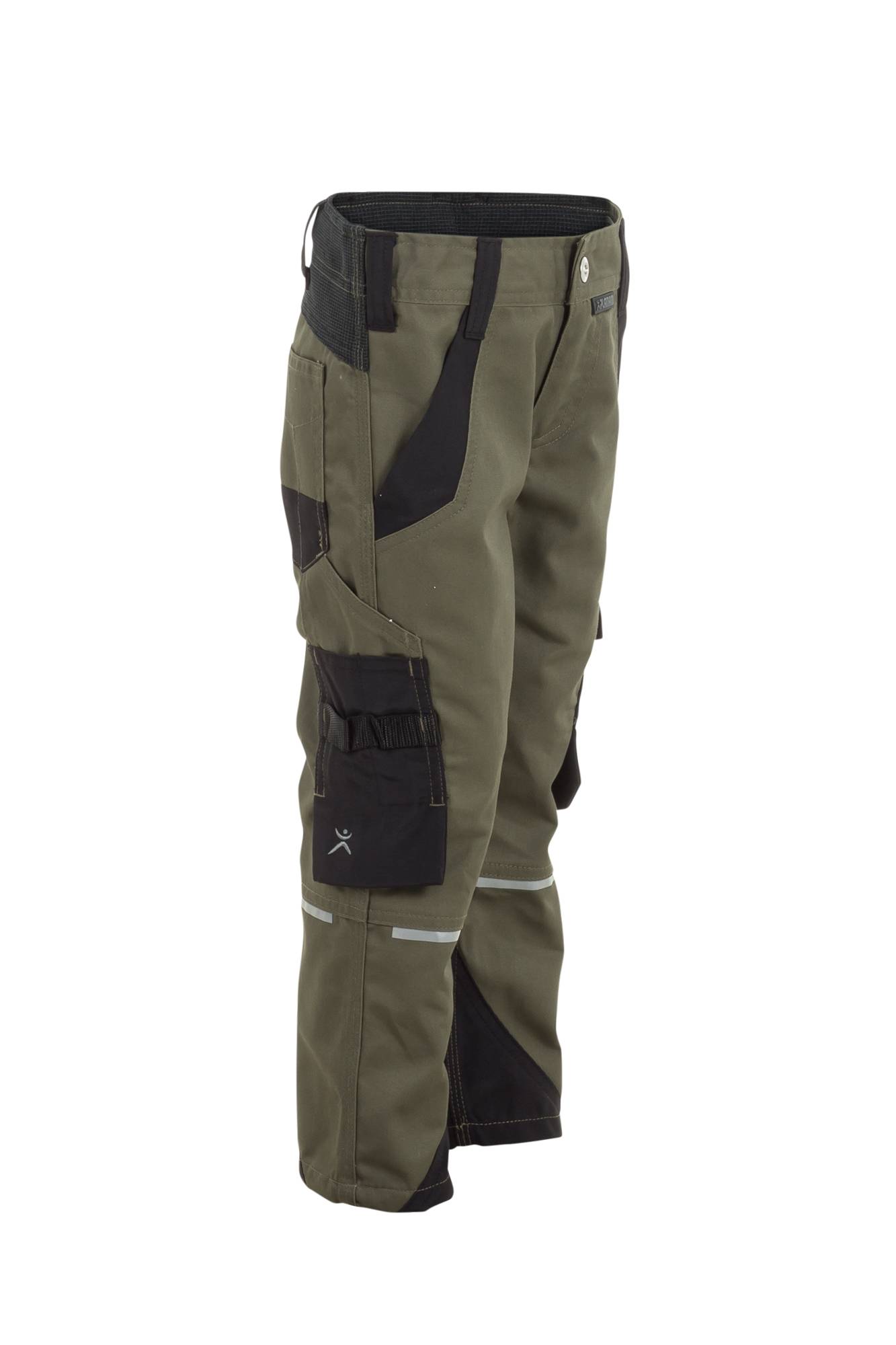 Planam Norit Kids Bundhose oliv/schwarz 134/140 6545134