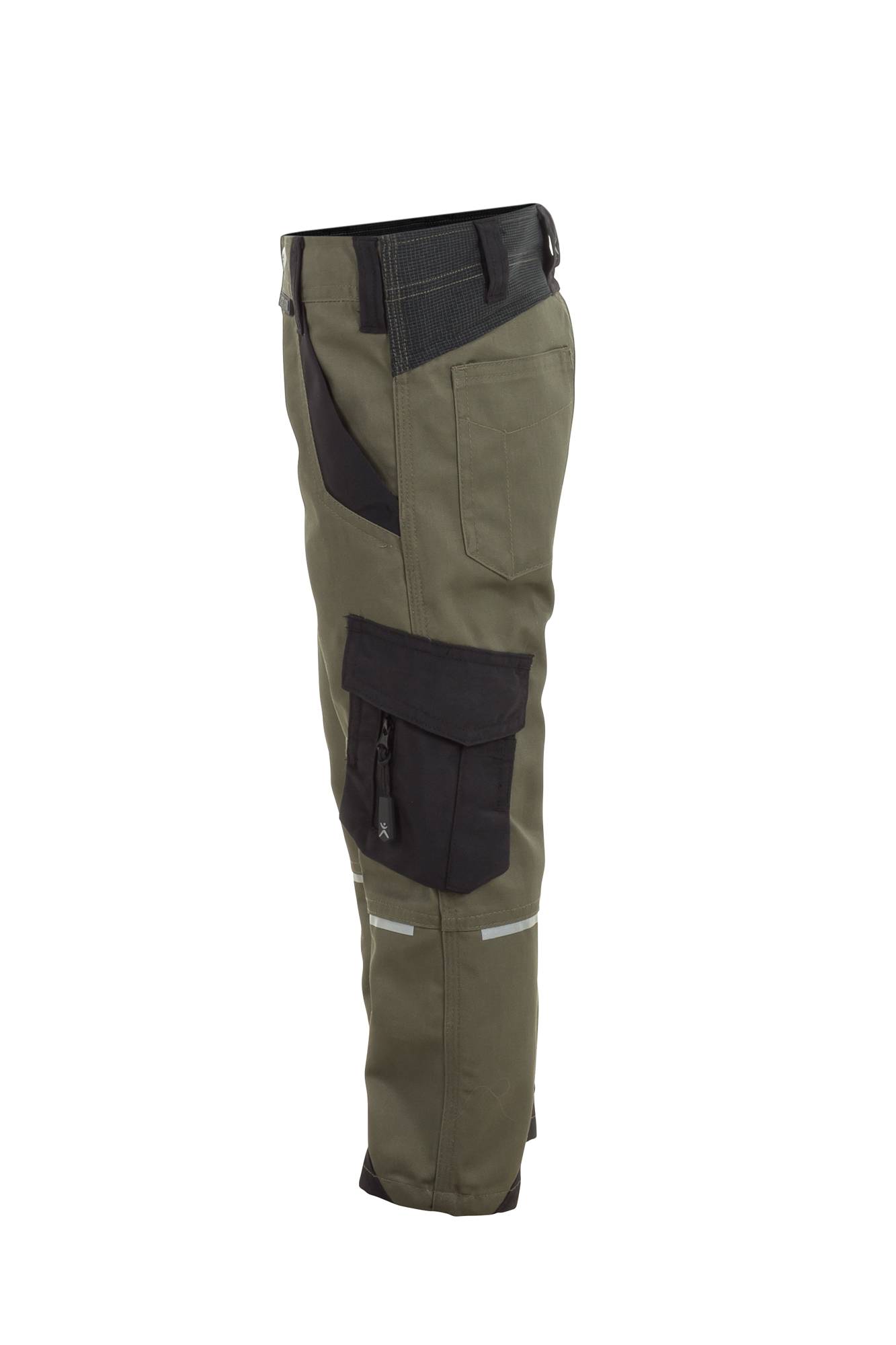 Planam Norit Kids Bundhose oliv/schwarz 134/140 6545134