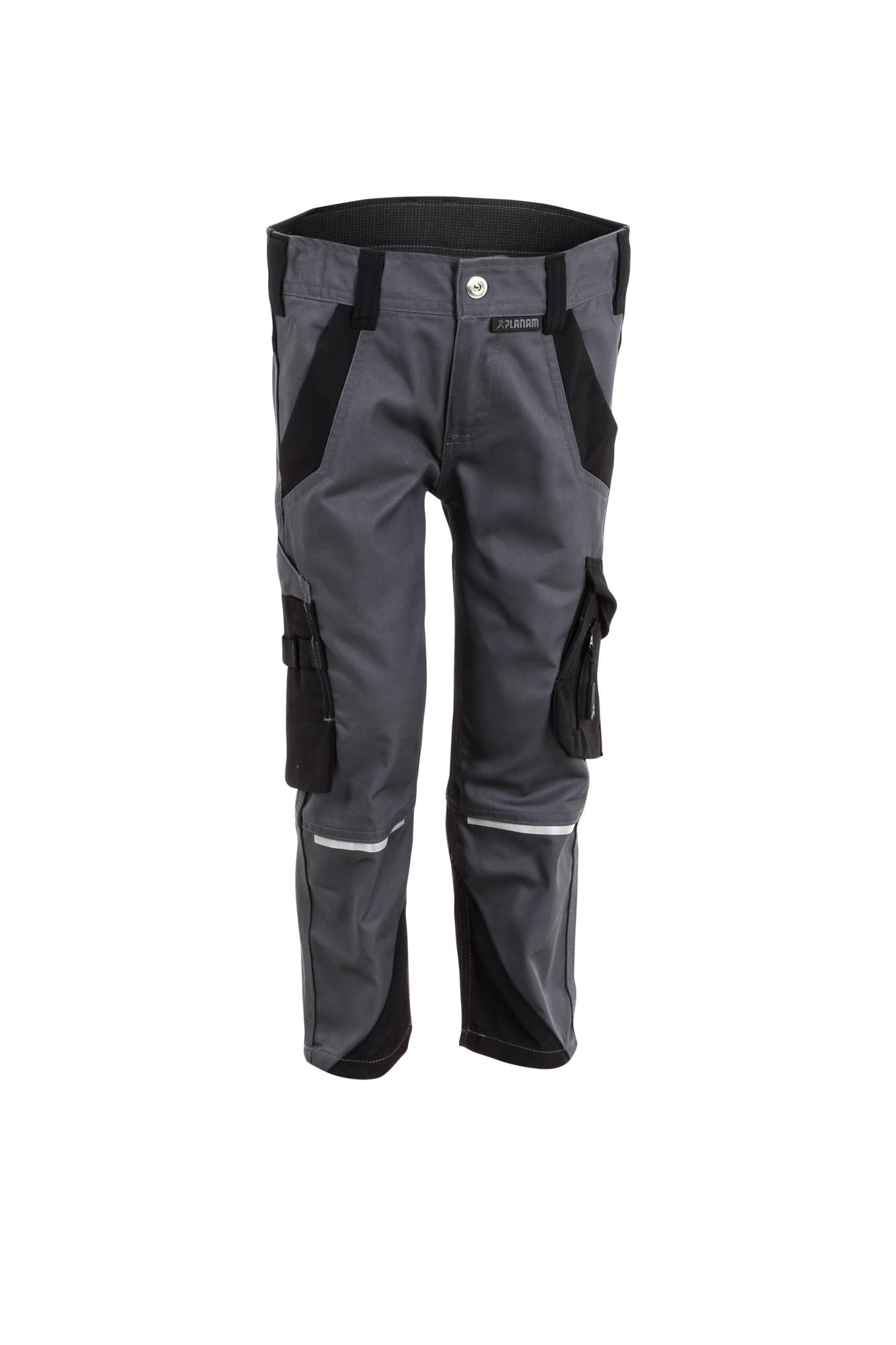 Planam Norit Kids Bundhose schiefer/schw.158/164 6541158