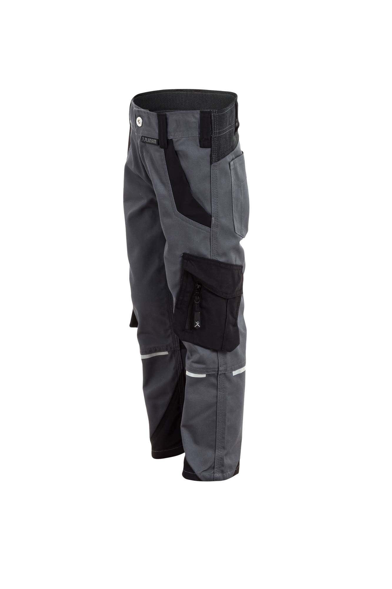 Planam Norit Kids Bundhose schiefer/schw.158/164 6541158