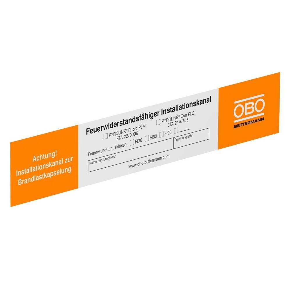 OBO Bettermann Kennzeichnungsschild 7214740