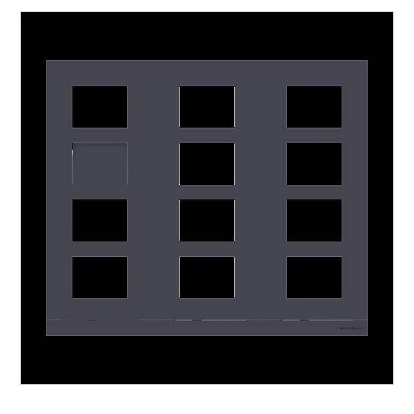 Busch-Jaeger Frontplatte Video 3/4 413812CF-B-03