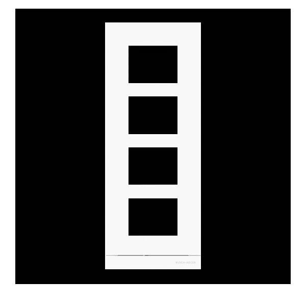 Busch-Jaeger Frontplatte Audio 1/4 41394CF-W-03