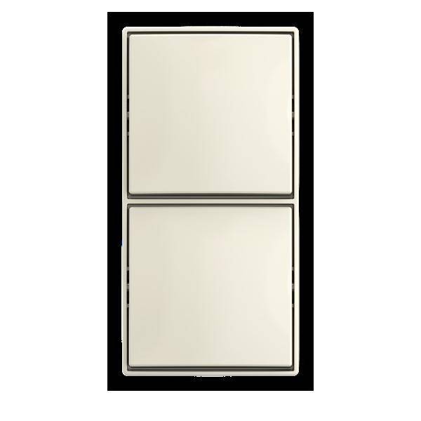 Busch-Jaeger Kombi Schalter/Schalter AP 2601/6/2601/6 APJ522