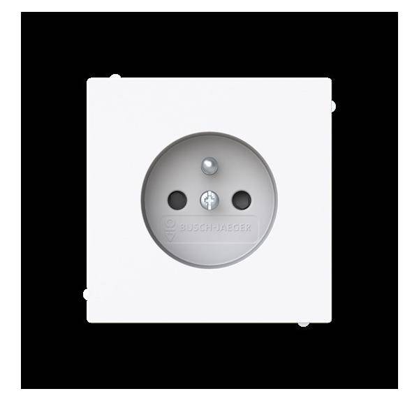Busch-Jaeger Steckdose mit Erdungsstift 20-1 MUCB-44G