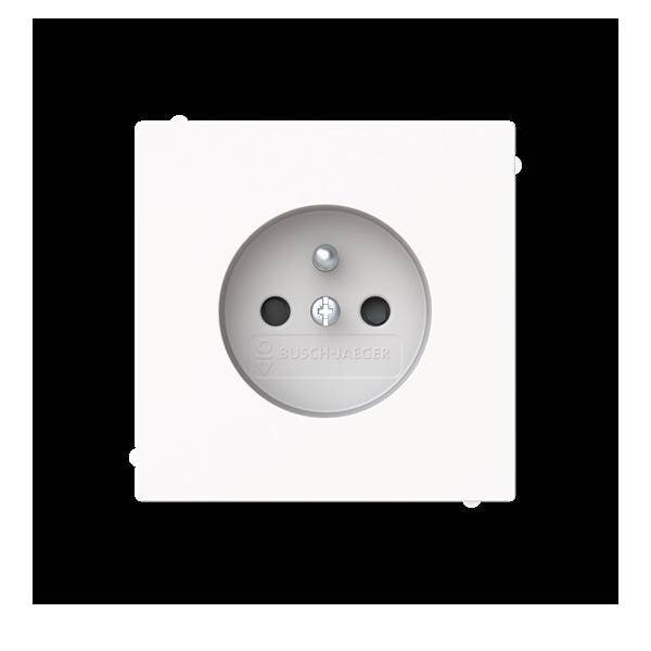 Busch-Jaeger Steckdose mit Erdungsstift 20-1 MUCB-44M