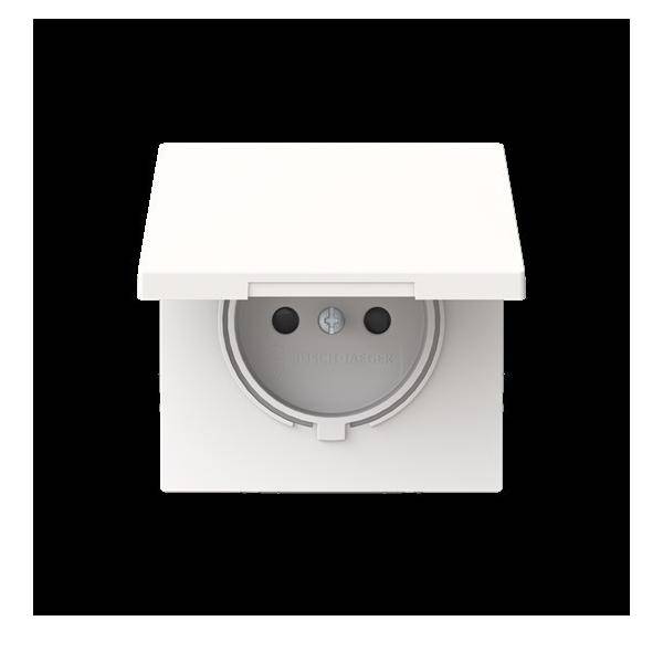 Busch-Jaeger Steckdose mit Erdungsstift 20-1 MUCBK-44M