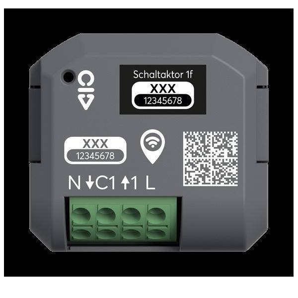 Busch-Jaeger Schaltaktor 1-fach, UP 62811/10 U-WL