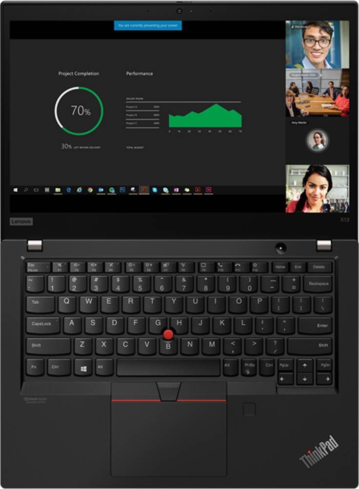 Lenovo ThinkPad X13 Gen 1 13,3 Zoll Notebook i5-10310U 16GB 256GB SSD FHD BE WCAM WIN11 Gut - Refurbished