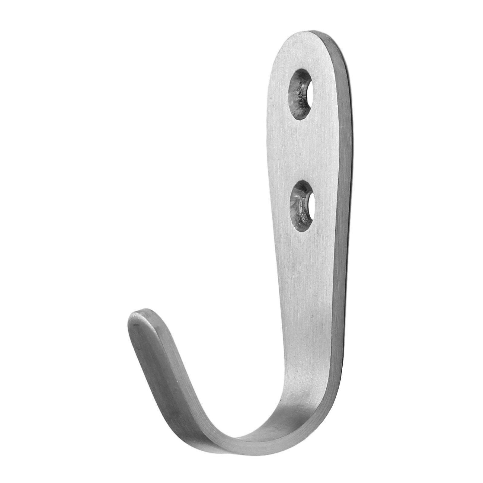 Edelstahl Haken Wandgarderobe Garderobenhaken Mantelhaken stabil Kleiderhaken