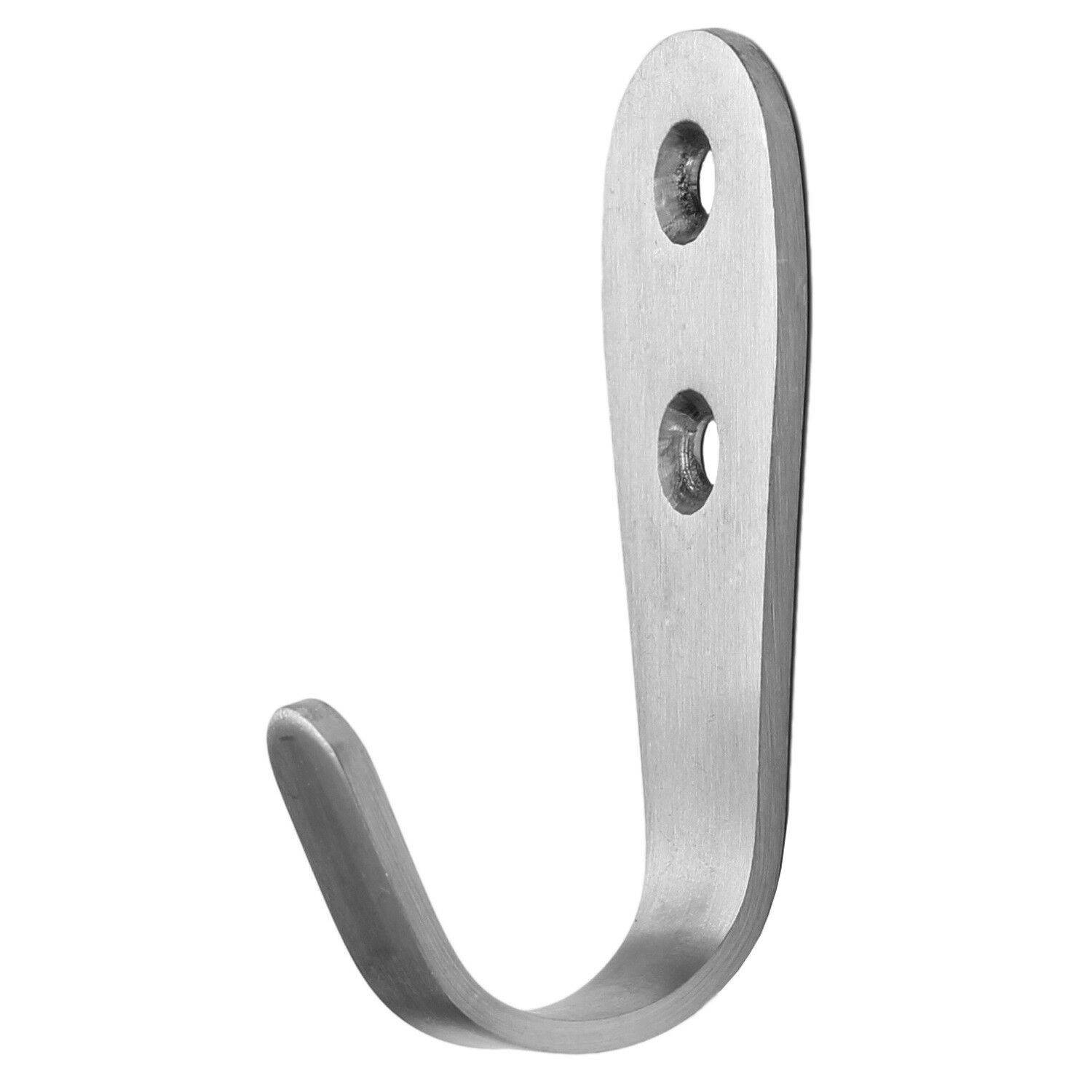 Edelstahl Haken Wandgarderobe Garderobenhaken Mantelhaken stabil Kleiderhaken