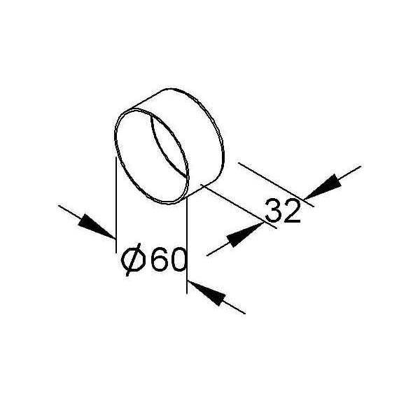Niedax Schutzkappe D=60 mm SKMI 60