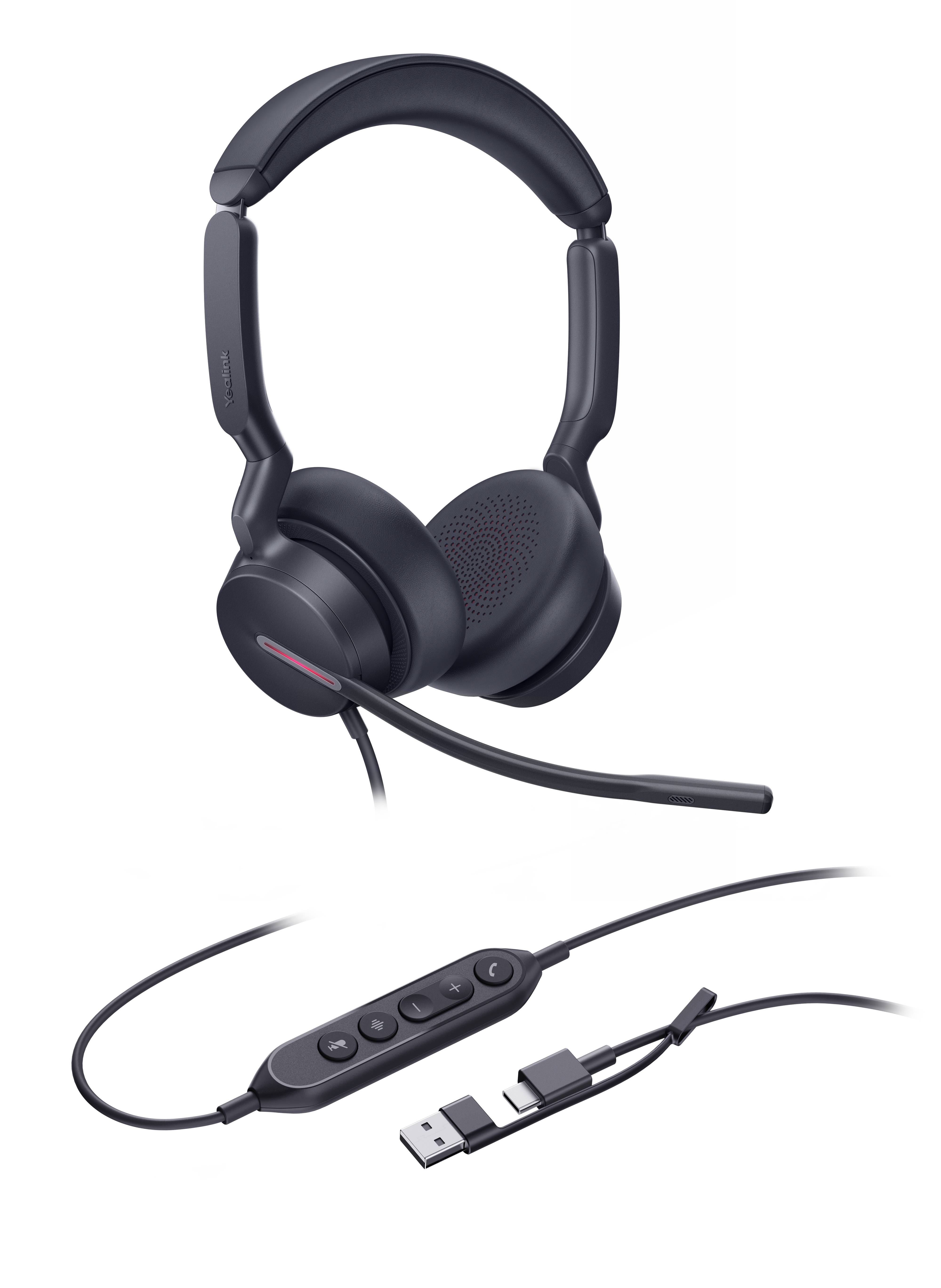 Yealink UH46 Dual - Headset - On-Ear - kabelgebunden