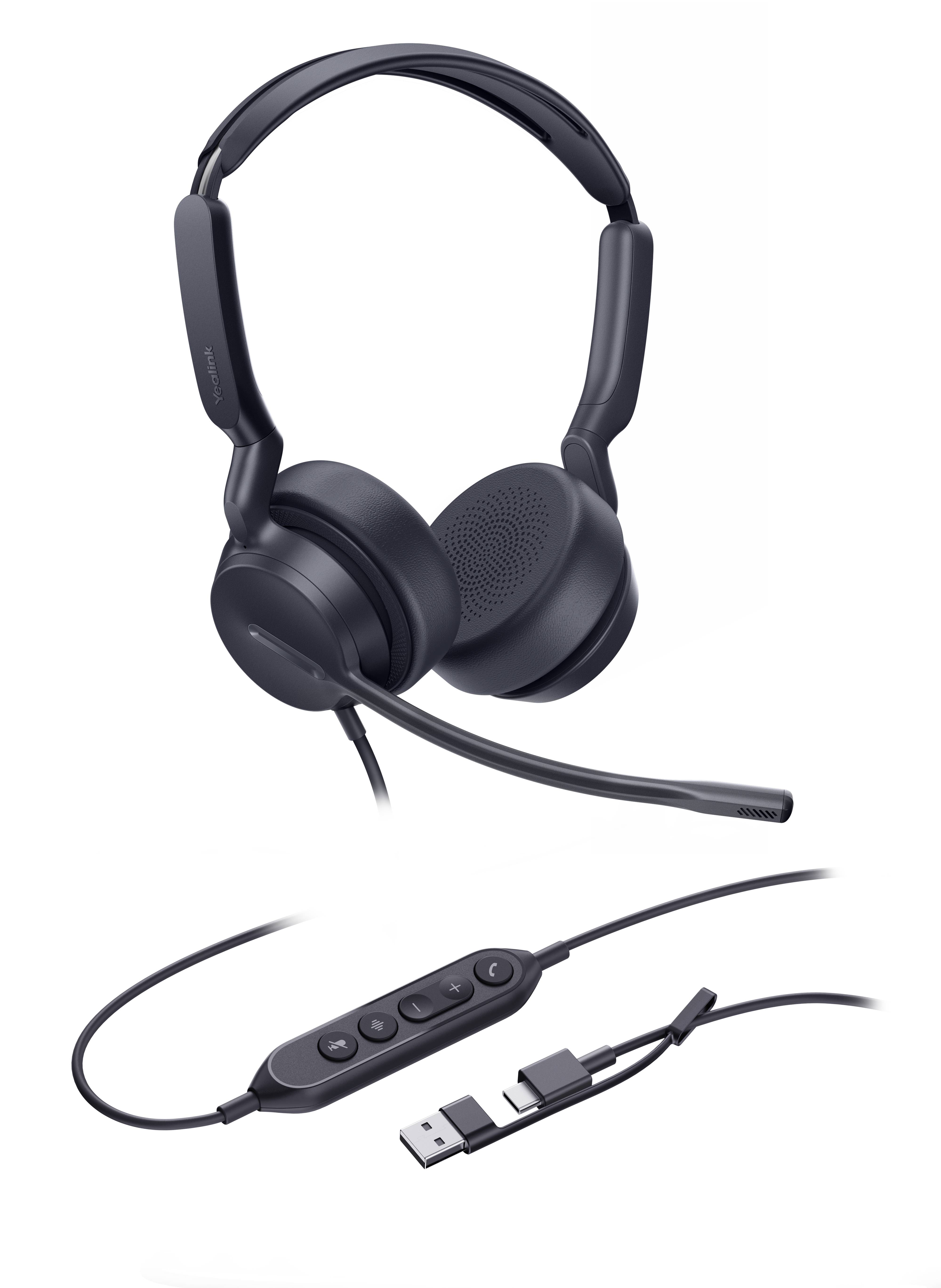 Yealink UH42 Dual - Headset - On-Ear - kabelgebunden