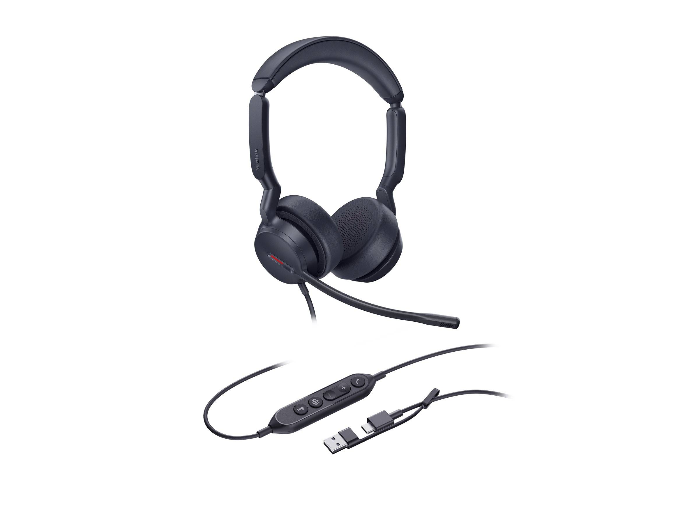 Yealink Headset UH44 Dual Teams USB-C/A
