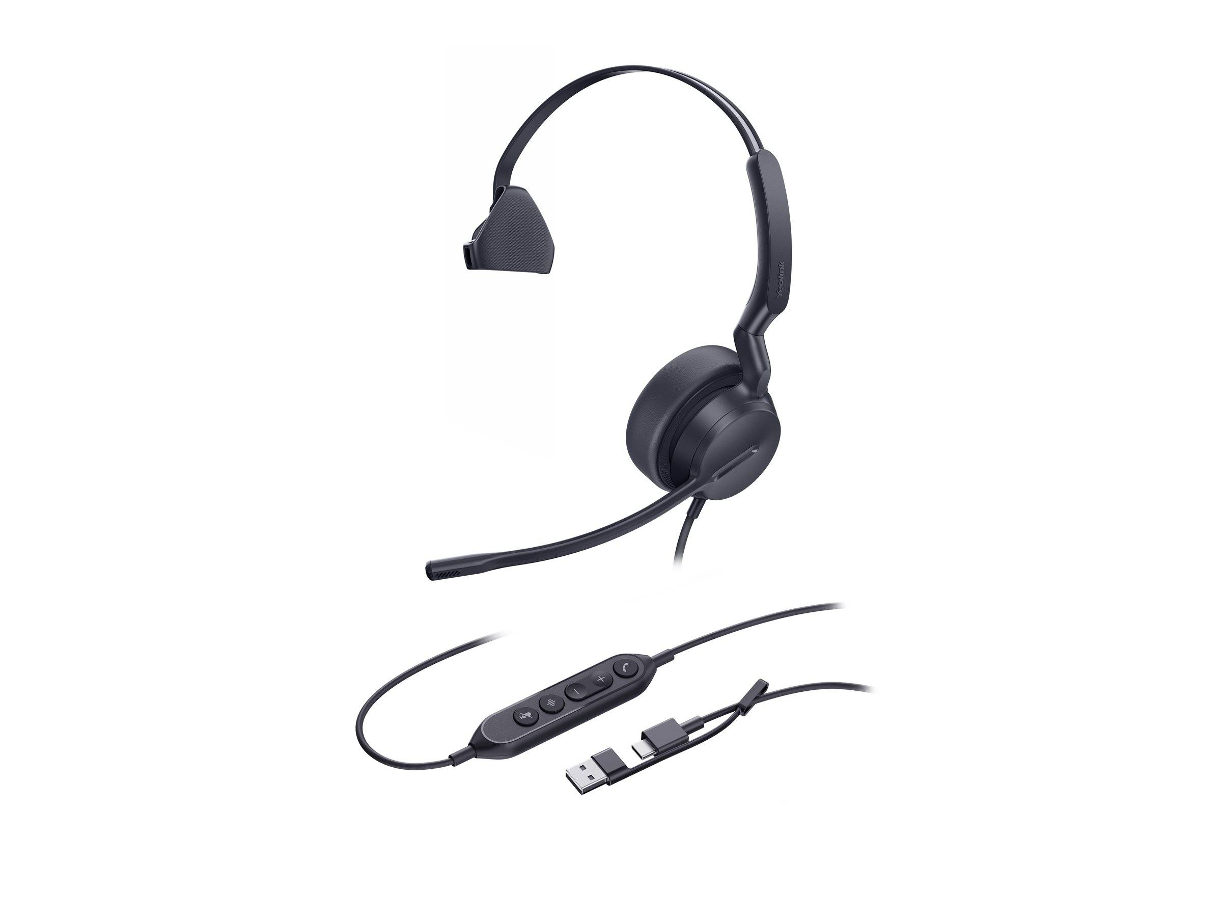 Yealink Headset UH42 Mono UC USB-C/A