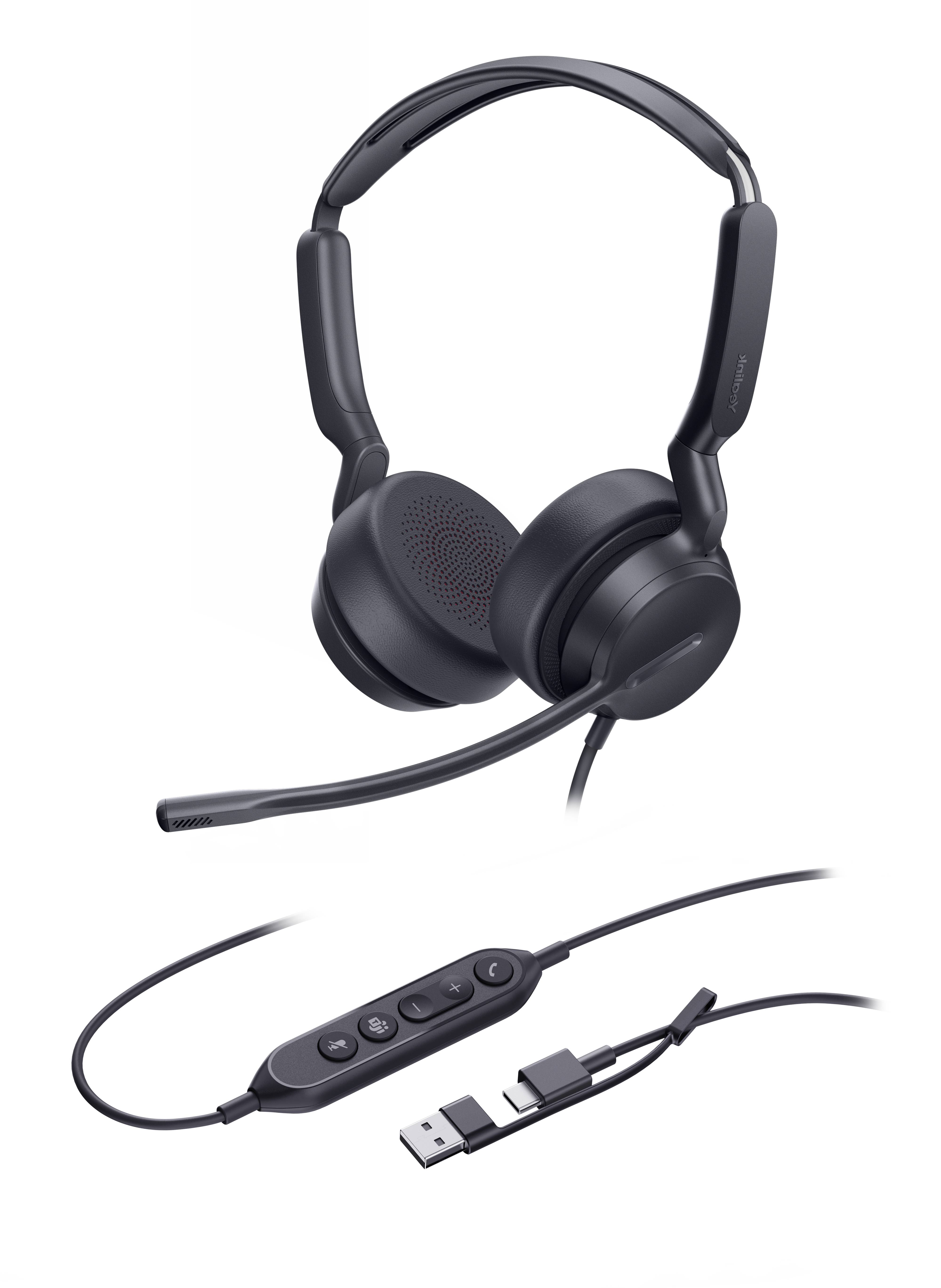 Yealink UH42 Dual - Headset - On-Ear - kabelgebunden