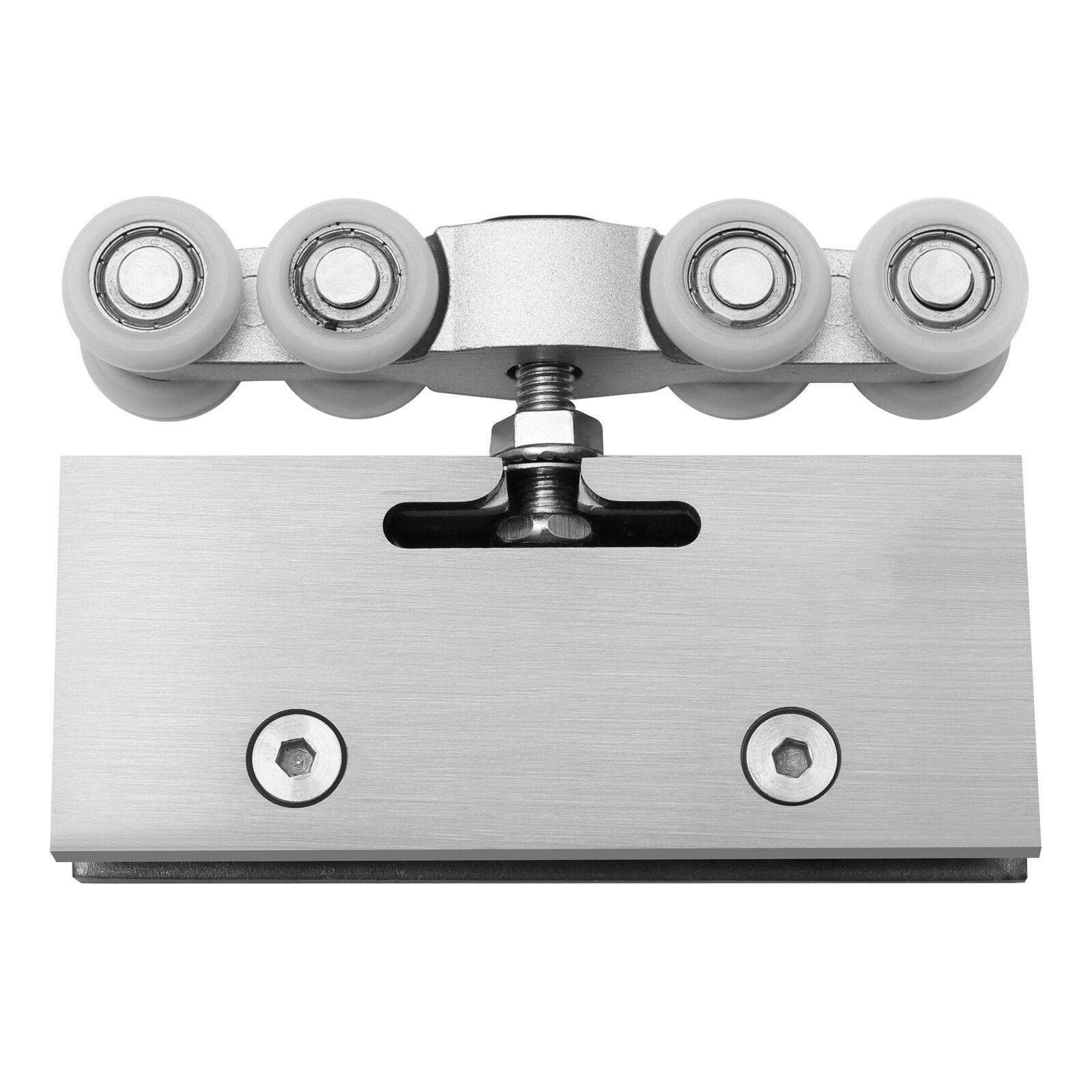 Rollwagen Edelstahl Laufwagen Laufrolle für Glasschiebetür Glastür Schiebetür