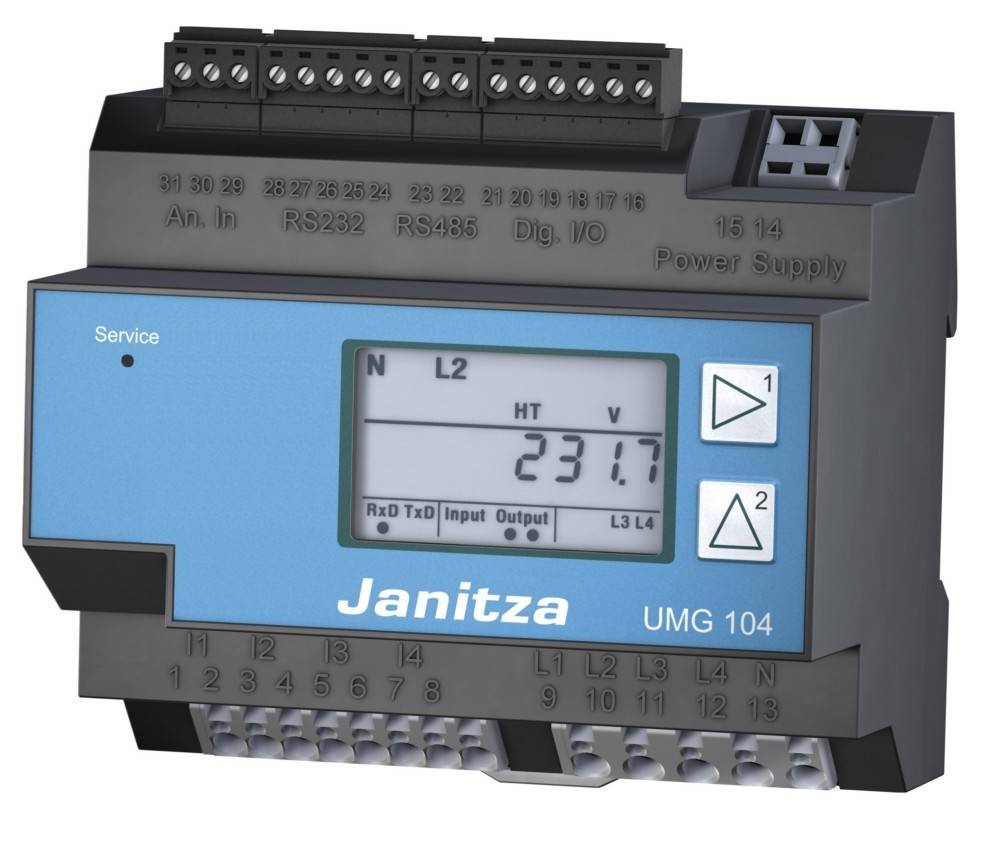 Janitza Electronic Energiemessgerät UMG 104 24V (UL)