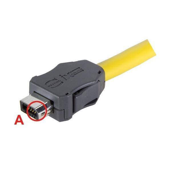 Harting Steckverbinder Kabelsteck- 09451812560XL