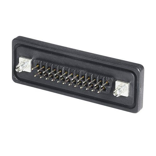Harting Steckverbinder rückwärtig. 09675096775