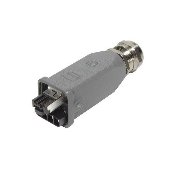 Harting Steckverbinder Kabelsteck- 10120052001