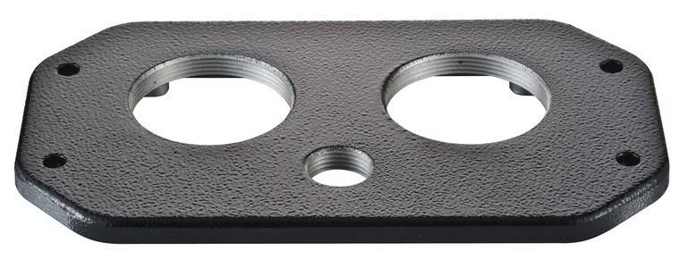 Harting Montagedeckel Edelstahl 19400489813