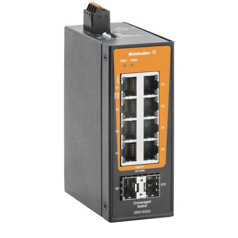 Weidmüller Netzwerk-Switch unmanaged IE-SW-BLB#2908190000