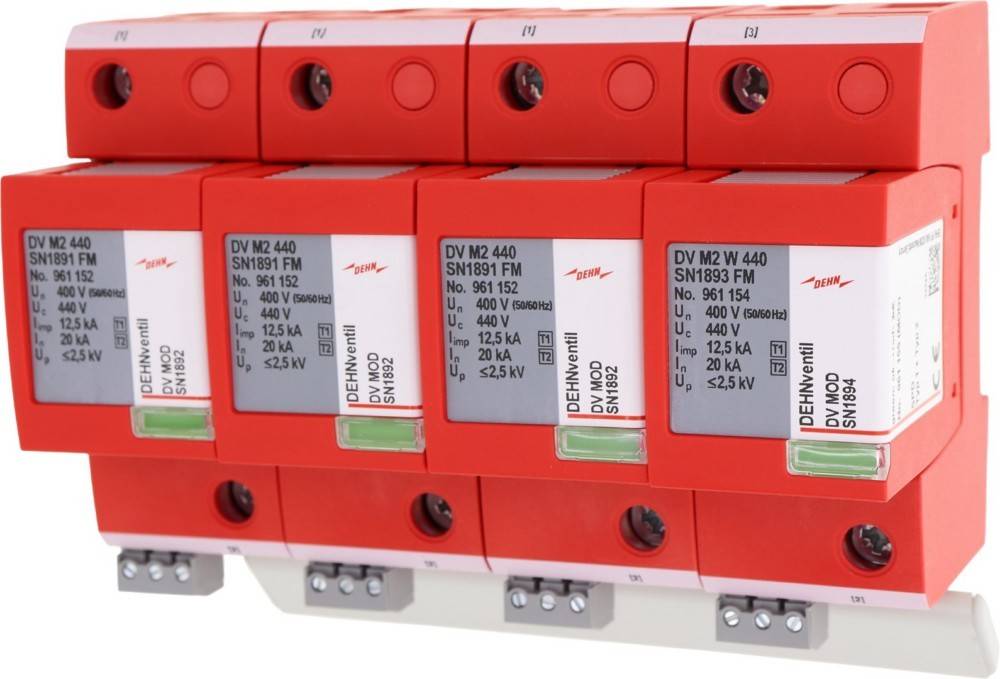 DEHN Kombi-Ableiter Typ1+2 DV M2 880 FM