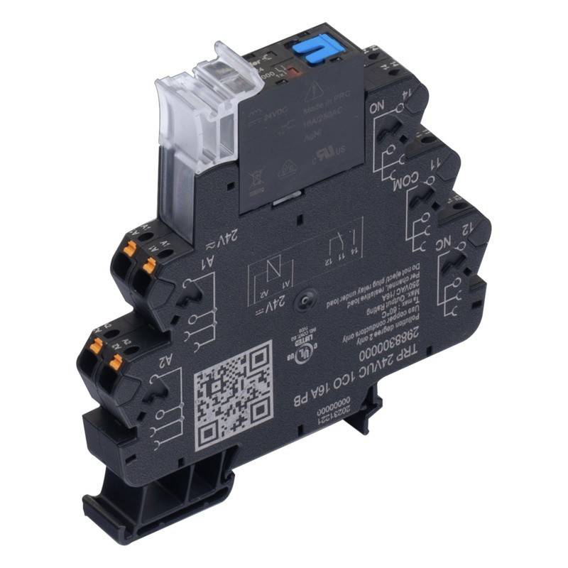 Weidmüller Koppelrelais TRP 24VUC 1CO 16A PB