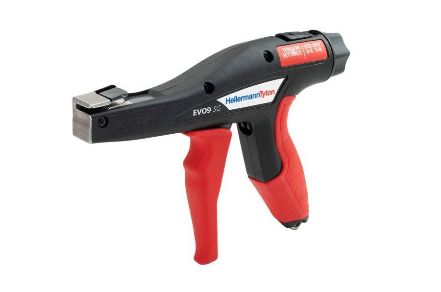 HellermannTyton Manuelles Hanwerkzeug EVO9SG-PL-BK