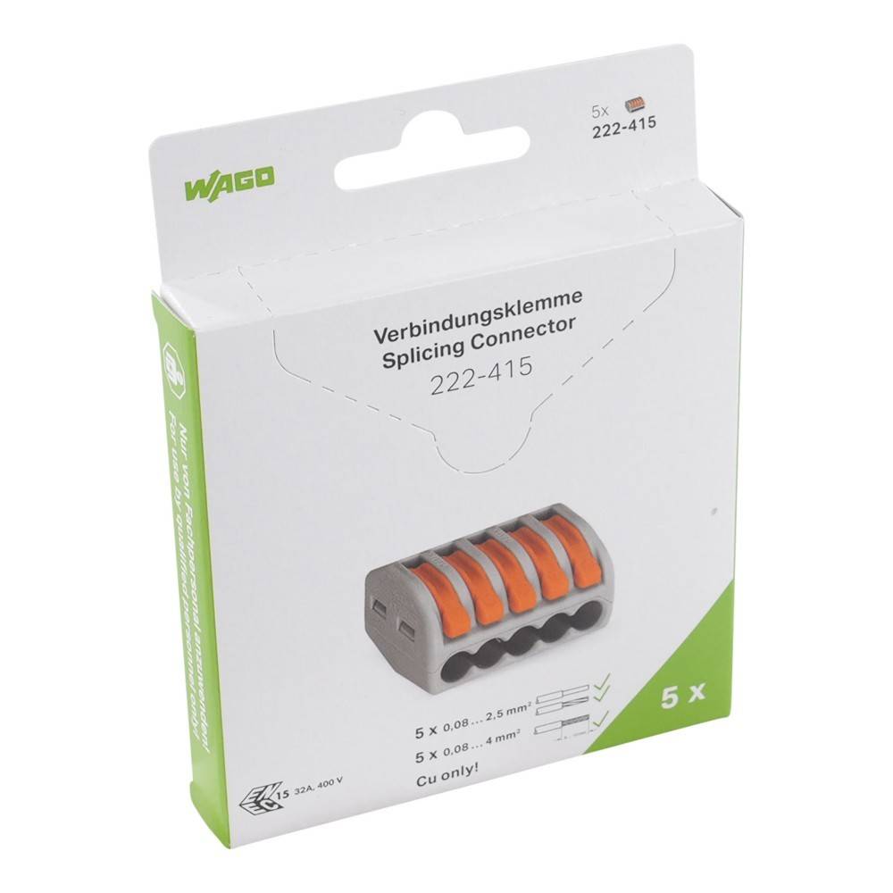 WAGO GmbH & Co. KG Verbindungsklemme 222-415/995-005