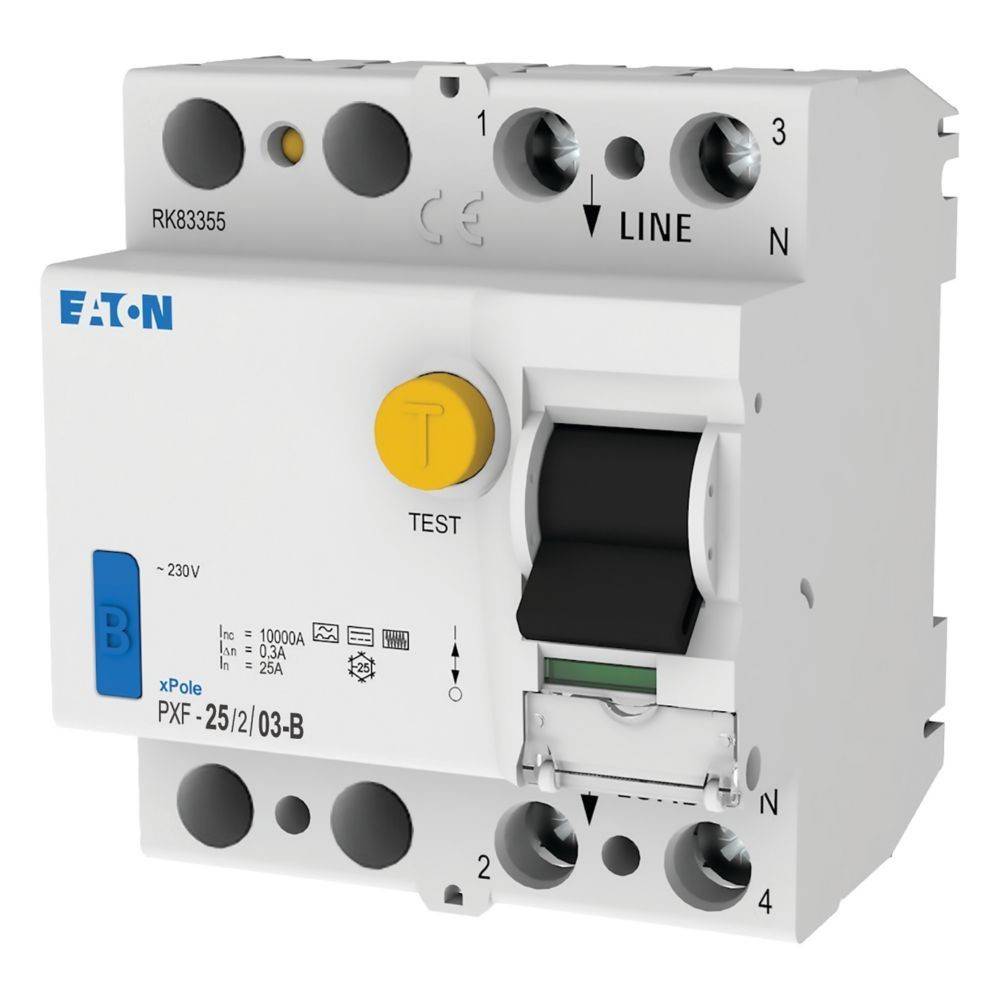 Eaton Fehlerstromschutzschalter PXF-25/2/03-B