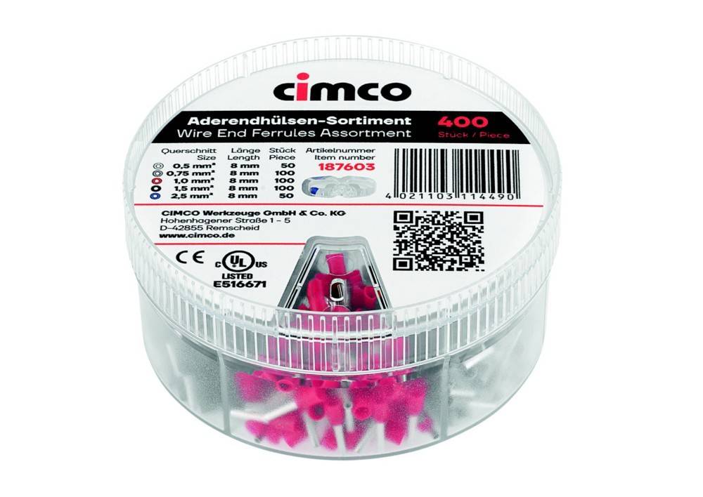 Cimco Werkzeuge Aderendhülsen-Streudose 187603