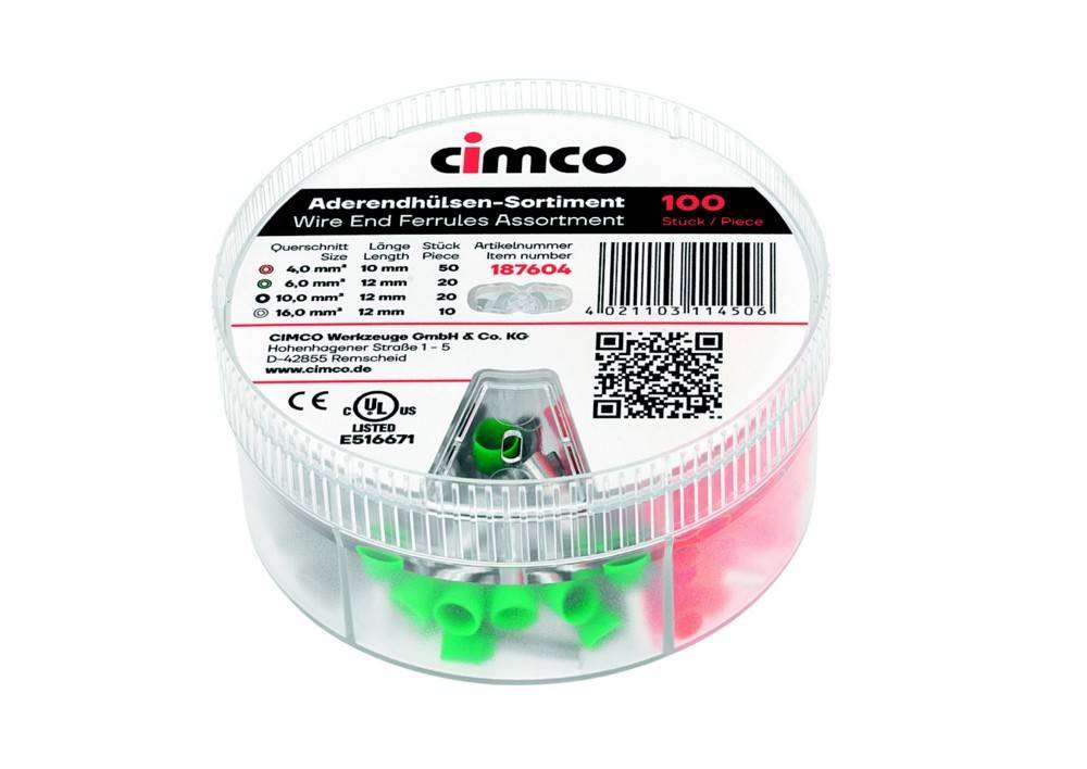 Cimco Werkzeuge Aderendhülsen-Streudose 187604