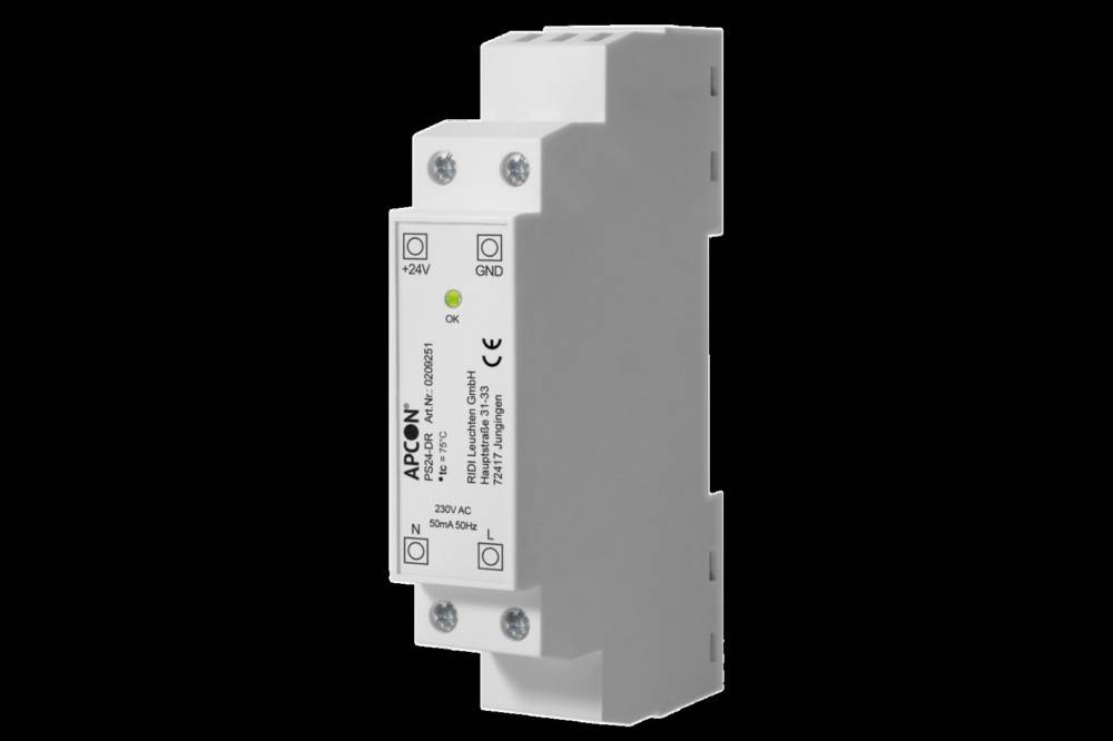 Ridi-Leuchten Gleichspannungsversorgung APCON PS24-DR