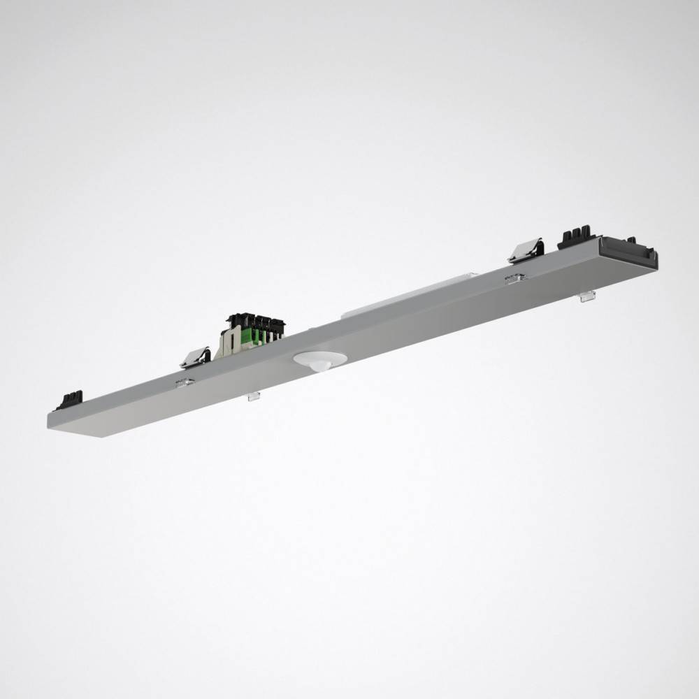 Eine lange, rechteckige elektronische Baugruppe mit Anschlüssen und Verbindern, die für die Integration in ein größeres System konzipiert ist.