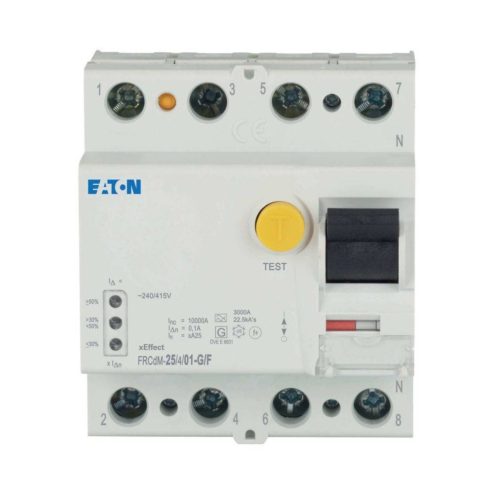 Eaton FI-Schutzschalter FRCDM-25/4/01-G/F